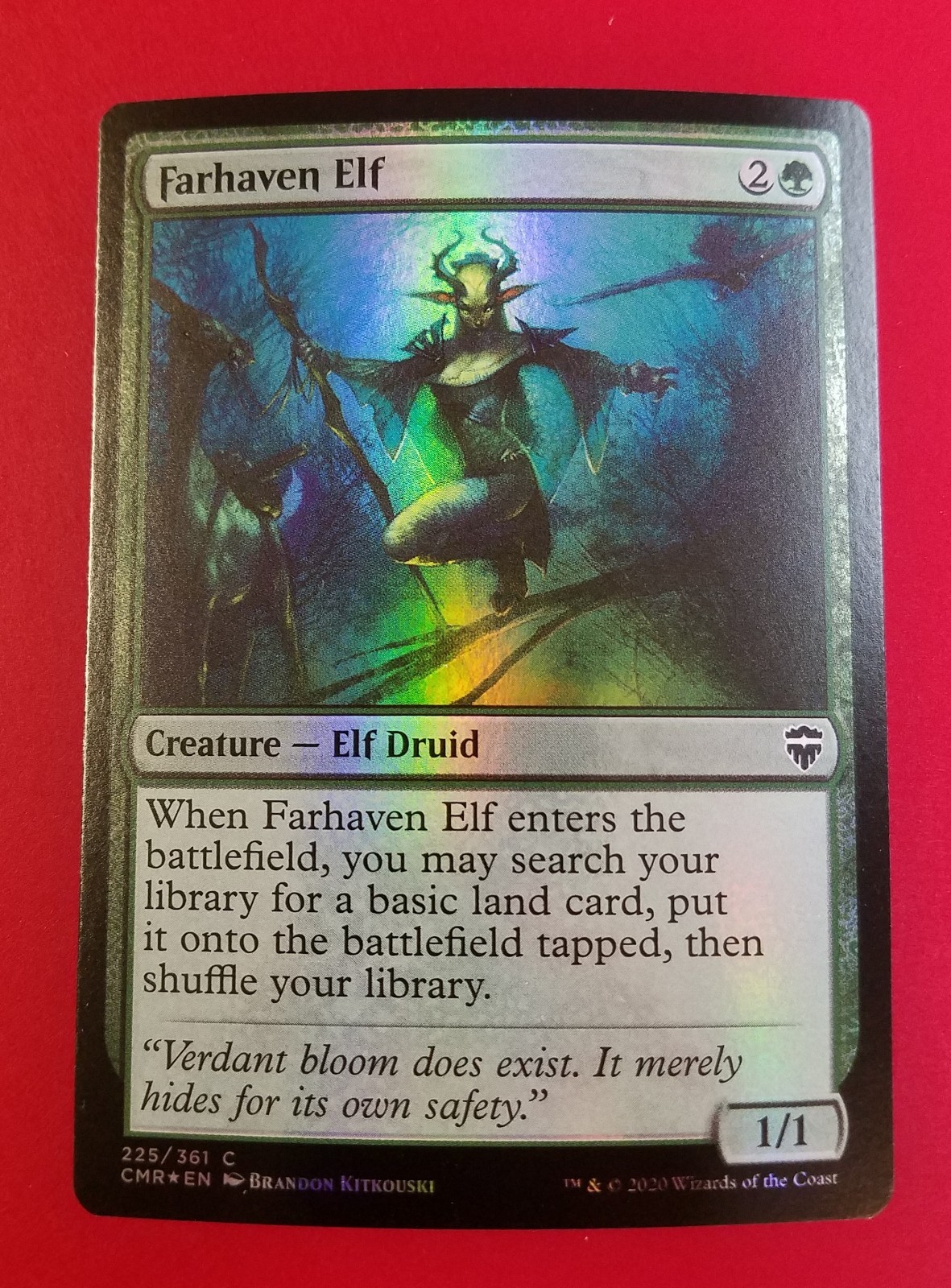 1x Farhaven Elf | FOIL | Commander Legends | MTG Magic Cards