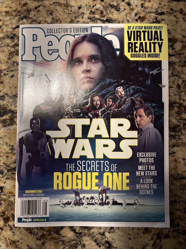 star wars the secrets of rogue one people magazine collector's edition