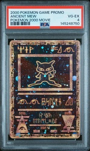 2000 POKEMON GAME MOVIE POKEMON 2000 MOVIE ANCIENT MEW PSA 4