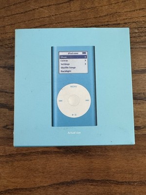 Apple iPod mini 2nd Generation Blue (6 GB) for sale online | eBay