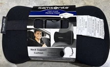 SAMSONITE, Travel Neck Pillow for Car Boost your DRIVING COMFORT Memory Foam