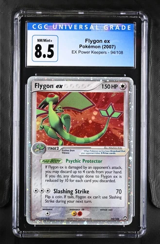 Flygon ex #94/108 2007 Pokemon EX Power Keepers CGC 8.5 NM/Mint+