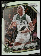 2025 Panini Prizm WNBA #116 Dominique Malonga Silver Prizms (i19979)