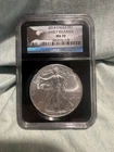 2014 AMERICAN SILVER EAGLE S$1 EARLY RELEASES MS70 NGC BALD EAGLE
