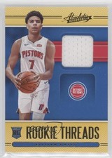 2020-21 Panini Absolute Memorabilia Rookie Threads Level 1 Killian Hayes 1u6