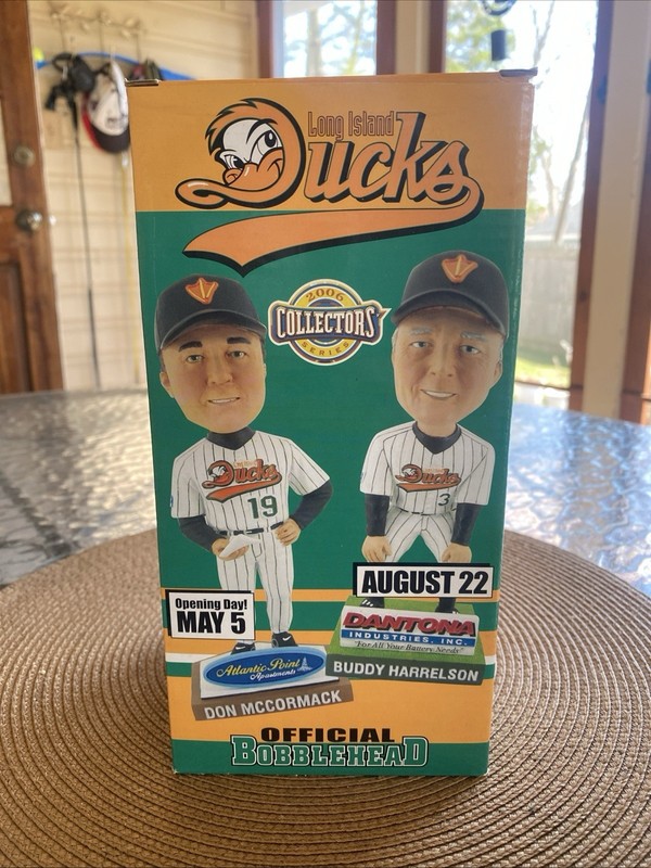 Vintage Don McCormack Bobblehead Long Island Ducks 2006 New In Box NIB W Bonus