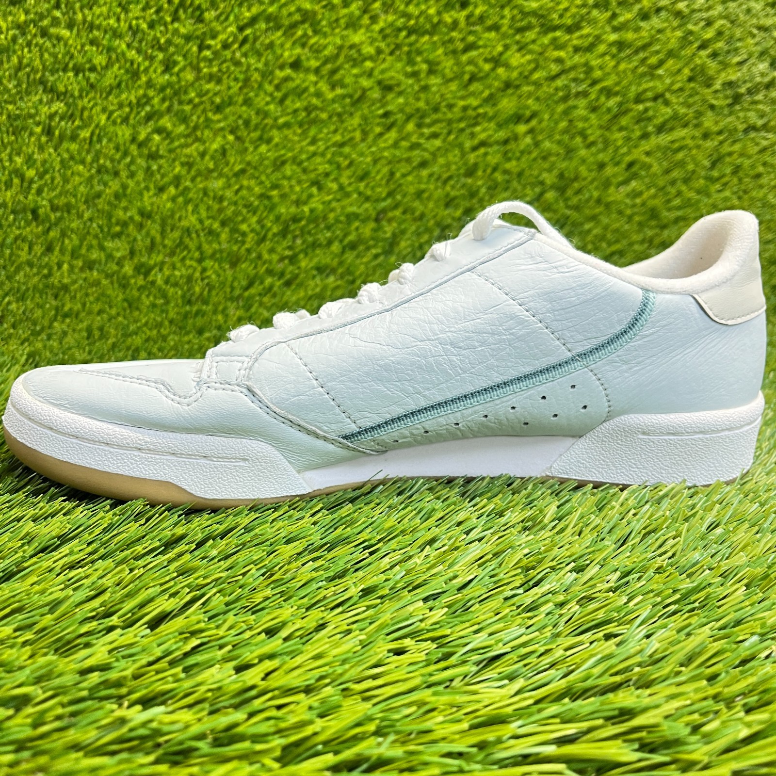 Adidas Continental 80 Mens Size 8 White Blue Gum Athletic Running Shoes Sneakers thumbnail 2