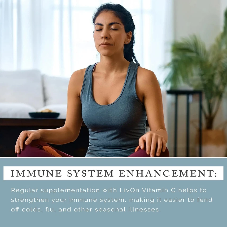 Vitamina C lipoesférica liposomal 1000 mg - sin azúcar | apoyo inmunológico | 30 paquetes Foto 4 de 4