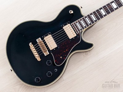 1980 Ibanez PF350 Vintage Guitar Black, 100% Original w/ Case
