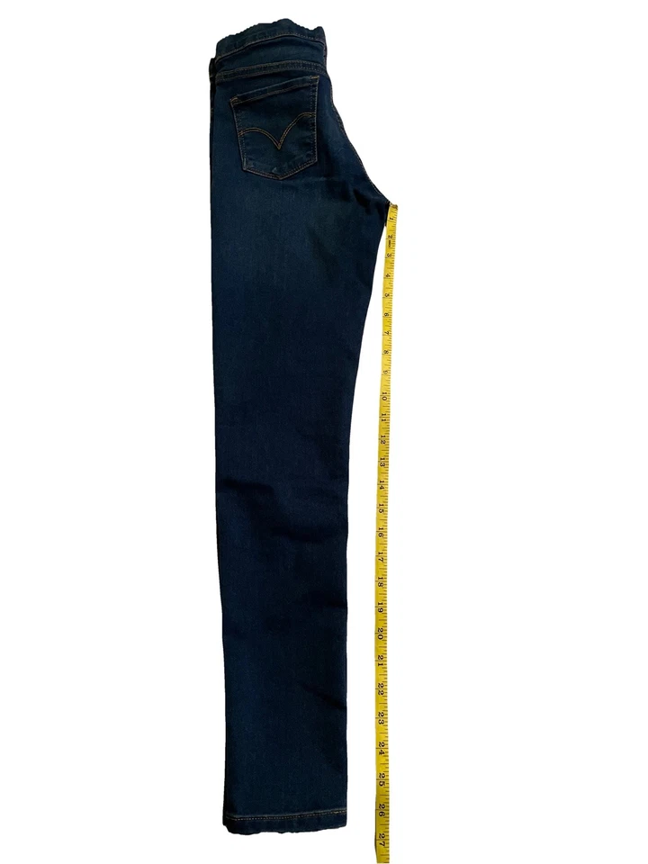 Levis Jeggings Niñas 6 Regular Pull-On Flex Elastizado Cintura Ajustable Nuevo Foto 3 de 4