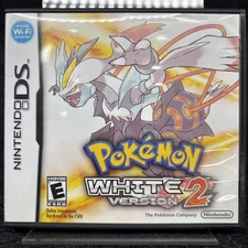 Pokemon: White Version 2 (DS) - Authentic Case W/ Inserts Case Only