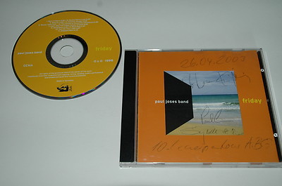 Paul Joses Band - Friday / Lala 1998 / mit Widmung - With dedication / Rar