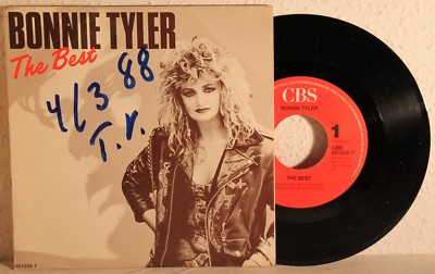 7'' Vinyl - BONNIE TYLER - The Best