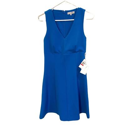 Revolve 1.State Dress Womens Size Extra Small Cerulean Blue A-Line NWT $109 XS