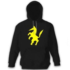 6. Army Stalingrad Yellow Horse Crest Badge Logo Hoodie 8659