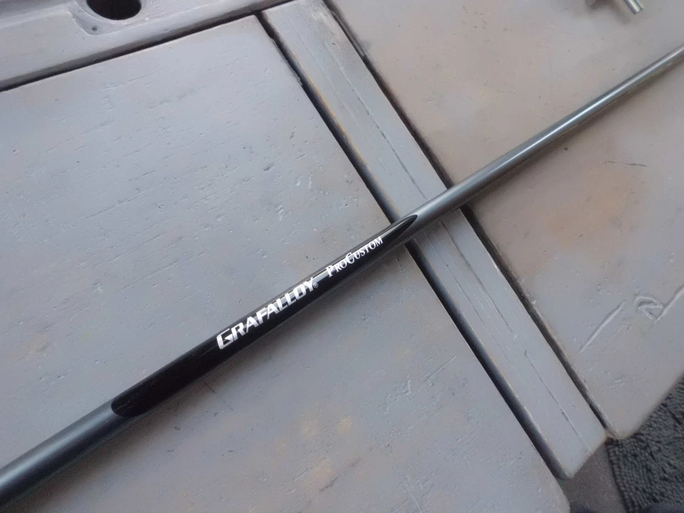 NUEVO ~ EJE DRIVER GRAFALLOY PROCUSTOM GRAFITO ~ 48" LARGO ~ MOLDURA PARA R o S FLEX Foto 2 de 4