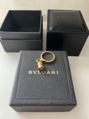 Authentic BVLGARI B.zero1 Element Diamond Ring 18KYG US#5/JP Authentic BVLGARI B.zero1 Element Diamond Ring 18KYG US#5/JP