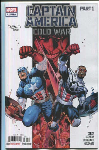 CAPTAIN AMERICA: COLD WAR ALPHA #1 - PATRICK GLEASON MAIN COVER - MARVEL/2023