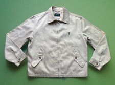 90s Preppy Style Harrington Spring Jacket.golfer Logo,large/khaki