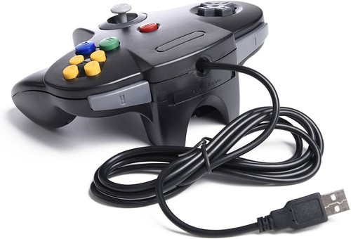 For Nintendo N64 USB Controller GamePad For N64 Konsole PC Mac OS Raspberry Pi - Picture 21 of 159