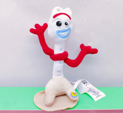 DISNEY PARKS TOY STORY 4 FORKY MAGNETIC SHOULDER BUDDY PLUSH DOLL NEW