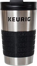 Travel Mug for K-Cup Pod Coffee Maker, 1 (1 pack), Stainless Steel