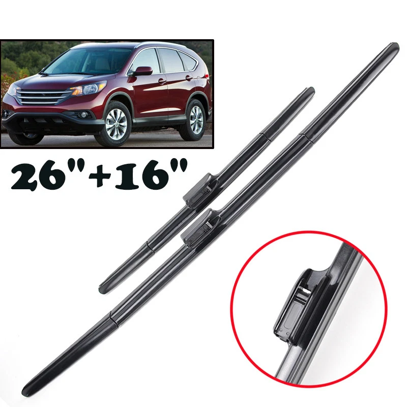 Honda crv rear wiper clearance size