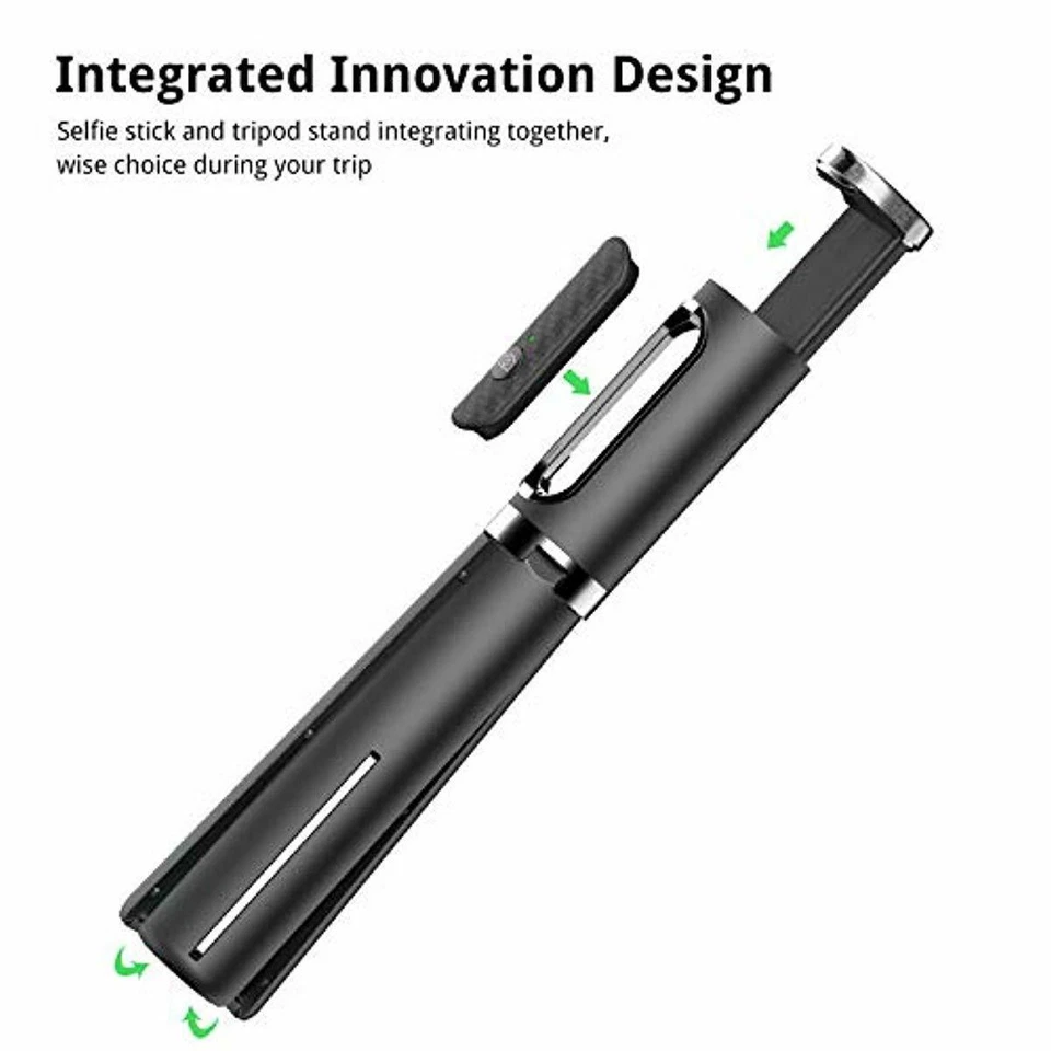 ATUMTEK Bluetooth Selfie Stick Tripod, Mini Extendable 3 in 1 Aluminum Selfie St - Image 2 of 4