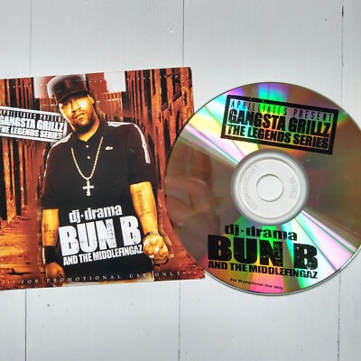 Gangsta Grillz Legends Series [PA] by DJ Drama/Bun B (CD, Dec-2006