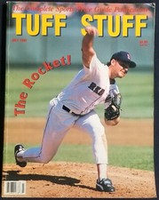 Tuff Stuff Oversized Sports Price Guide Publication Magazine July 1991 Clemens