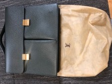 porta documenti Louis Vuitton Taiga Serviette Tobol 3 briefcase Green