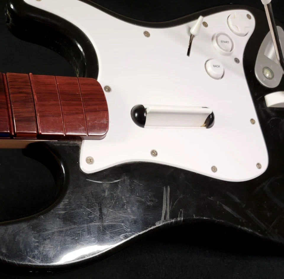 Rock Band Wireless Harmonix Fender Stratocaster for Xbox 360 Tested Working - Image 4 of 4