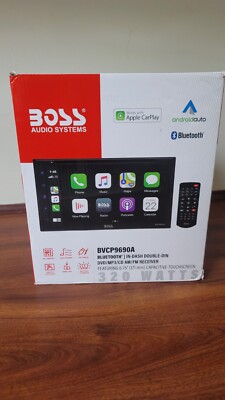 New Boss BVCP9690A Audio Systems Bluetooth 6.75'' Capacitive Touchscreen CarPlay