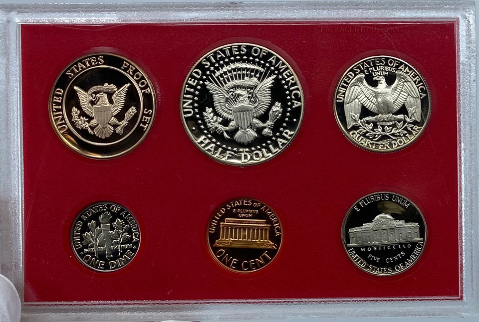 1982 S United States of America Official US Mint PROOF COINS Set ...