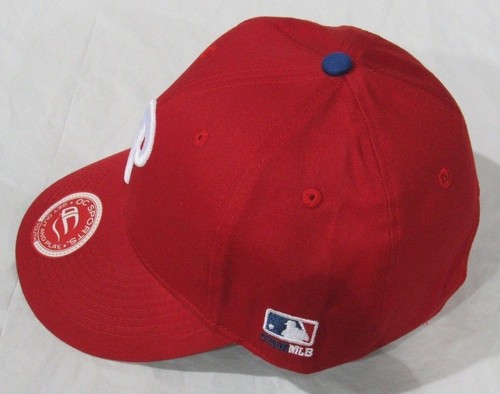 MLB Youth Cotton Twill Raised Replica Baseball Hat 300 -Select- Team Below - Picture 148 of 211