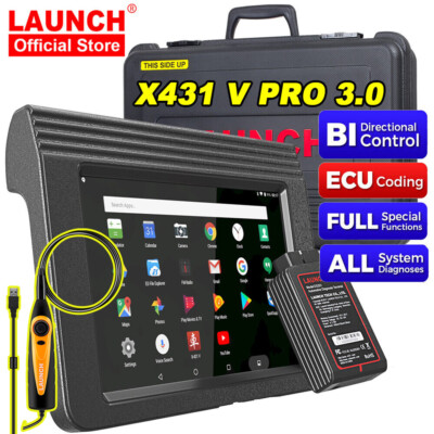 2025 LAUNCH X431 V Pros V+ Elite Bidirectional Car Diagnostic Scanner ECU Coding