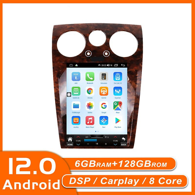 For Bentley Continental Gt 2004-2011 Tesla Car Radio 2din Stereo Receiver 128gb