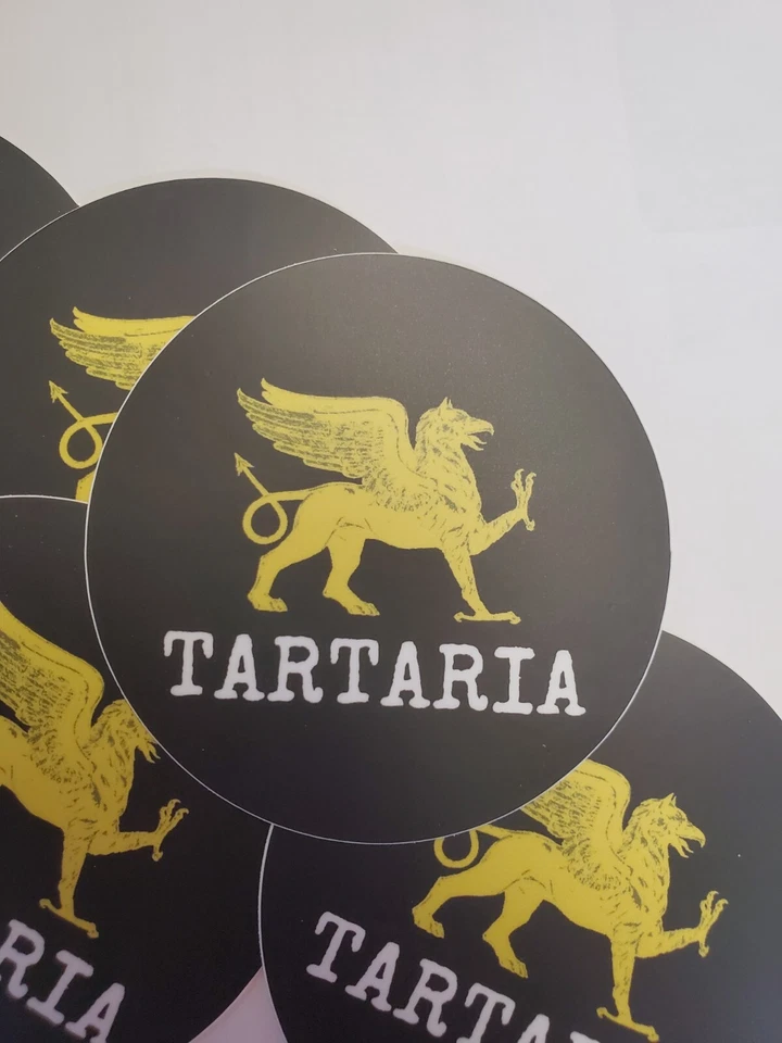 TARTARIAN FLAG STICKERS 3X3 INCHES PACK OF THREE (3) **WORLDWIDE 🌐 SHIPPING** - Изображение 2 из 3