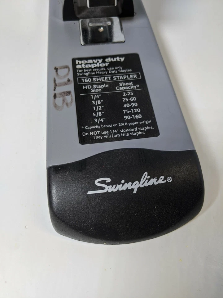 Swingline 160 Page Heavy Duty Stapler ~ Mid Century Machine Age ~ 39002 - Image 3 of 4