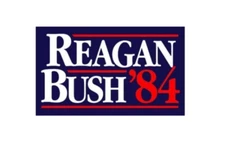 Reagan Bush '84 Sticker Decal