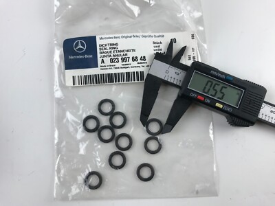 10 PCS. GENUINE Mercedes-Benz A0239976848 O-RING ELECTRONIC U/P 