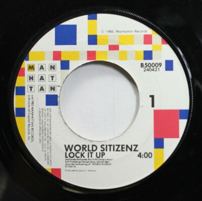 Soul Nm! 45 World Sitizenz - Lock It Up / Tingle On Manhattan