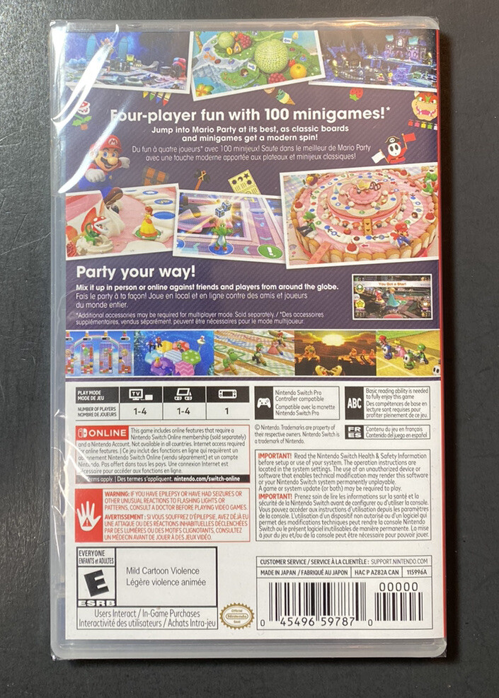 Mario Party Superstars (Nintendo Switch) NEW | eBay