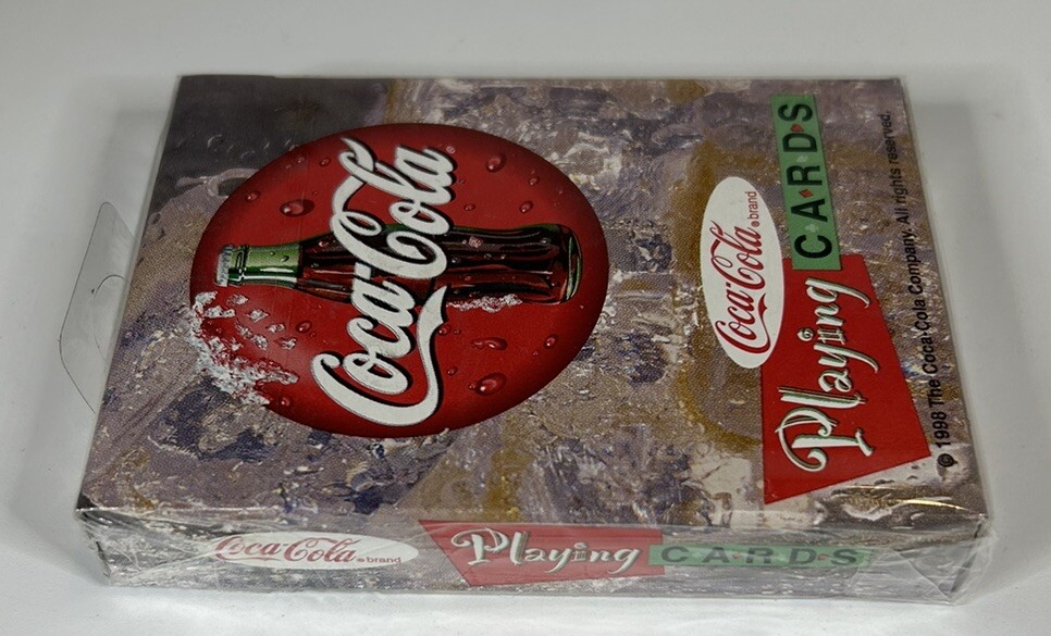 Coca Cola Playing Cards Sealed 1998 US Playing Card Co. | eBay