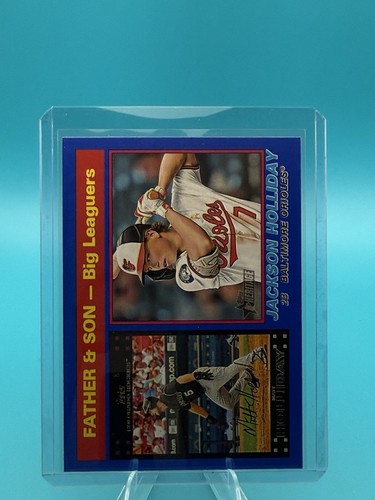 2025 Topps Heritage - Father & Son -- Big Leaguers Jackson Holliday, Matt...