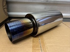 Car Mufflers Exhaust Universal 2.5inlet And 3.5outlet Brand New