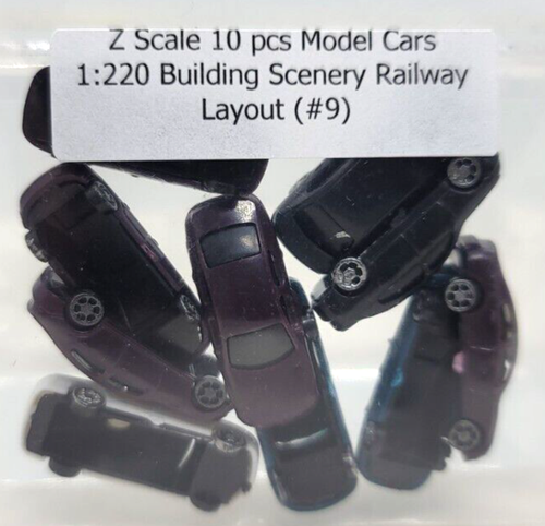 10Pcs Painted Model Cars Building Train Layout Scale HO  1 To 100 Cb100 3 Model Building Toy Kits Kid Best Children I4094137022