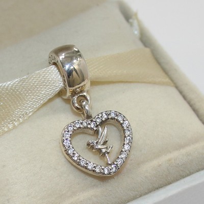 Its All About...You Find Joy in The Journey Pixie Fairy Tinkerbell Swivel Clasp Clip on Charm 14K