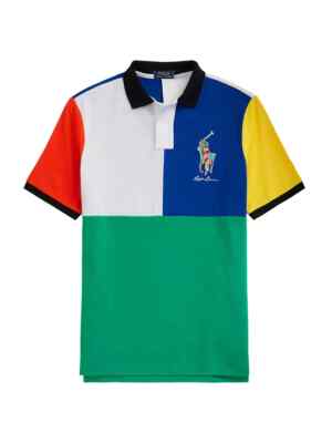 Polo Ralph Lauren Men's SZ 4XL-Big Colorblock BIG PONY Short