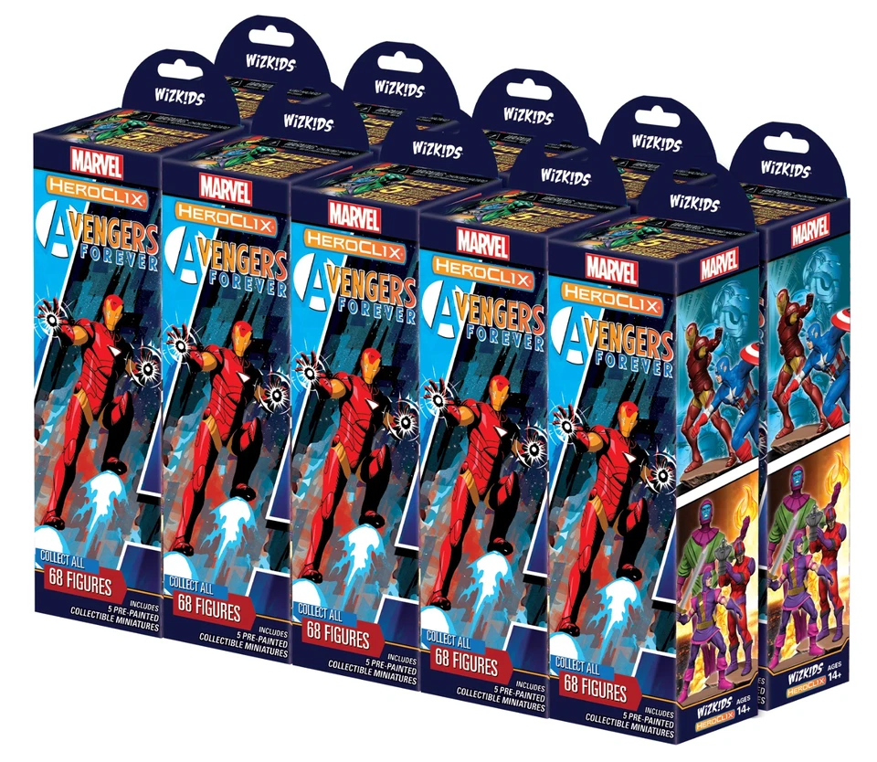 Marvel HeroClix: Avengers Forever Booster Brick